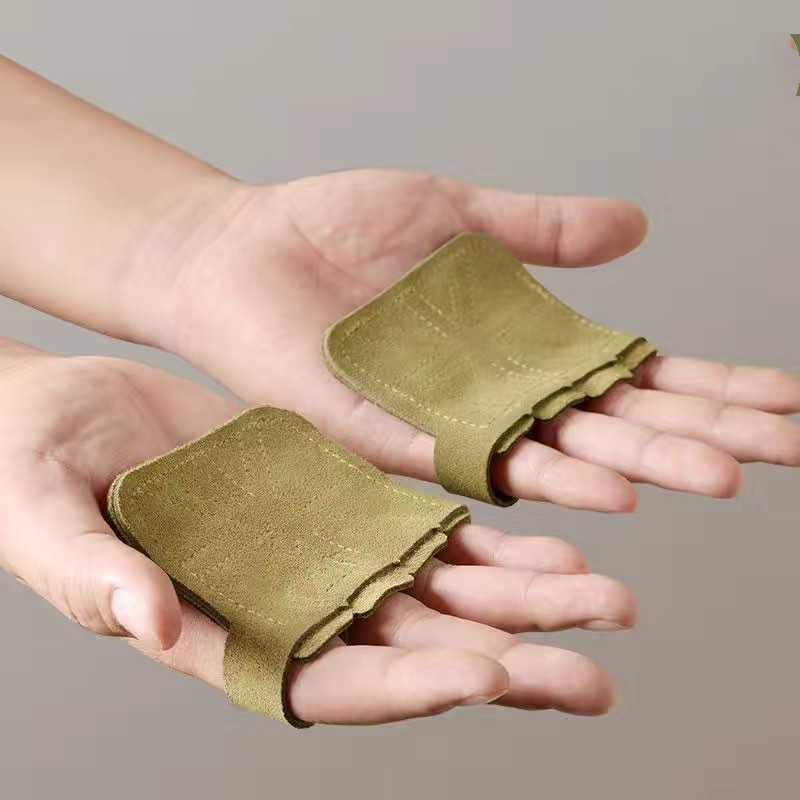 Leather Gym Hand Grips